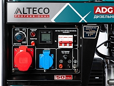 Дизельный генератор Alteco ADG 7500 TE ракурс 7