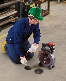 Эксплуатация камеры для телеинспекции трубопроводов Ridgid micro CA-330