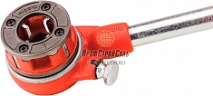 Использование клуппа ручного трубного резьбонарезного Ridgid 11-R BSPT RH Alloy 1/2"-2"