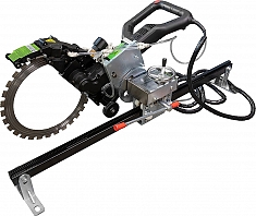 Использование ручной механической направляющей шины для кольцерезов Diamaster 1200 мм Использование ручной механической направляющей шины для кольцерезов Diamaster 1200 мм