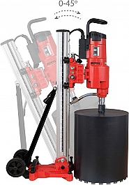 Наклон алмазной сверлильной машины Diam ML-350/2AE Наклон алмазной сверлильной машины Diam ML-350/2AE