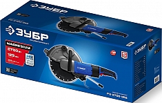 Упаковка электрического резчика по бетону Зубр Профессионал РЭ-2700-355